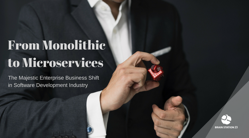 From Monolithic to Microservices: The Majestic Enterprise Business Shift in Software Development Industry