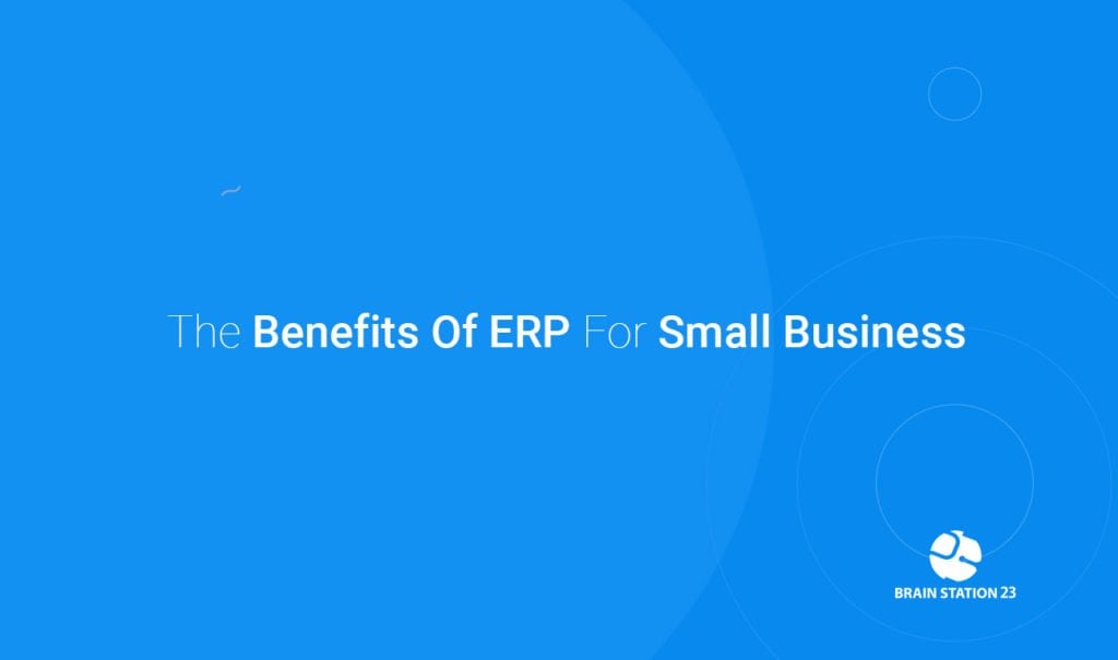 The Benefits Of ERP For Small Business