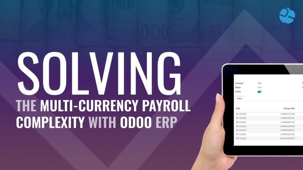 Odoo solution for multi currency payroll complexity