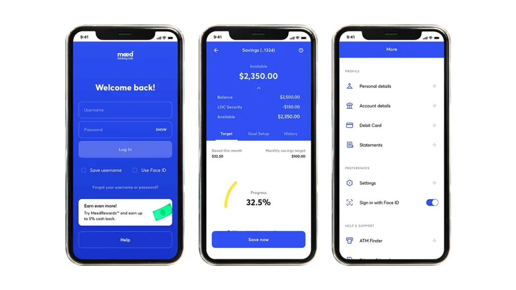 meed user interface