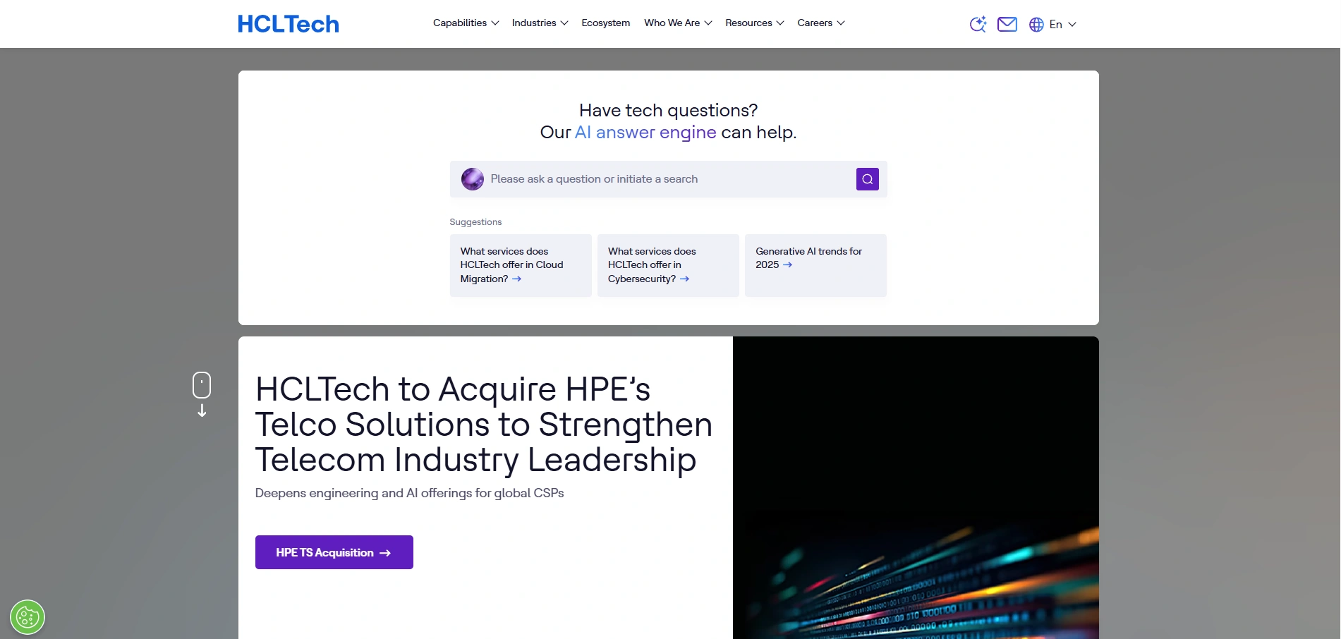 HCLTech - Global Technology and Software Services