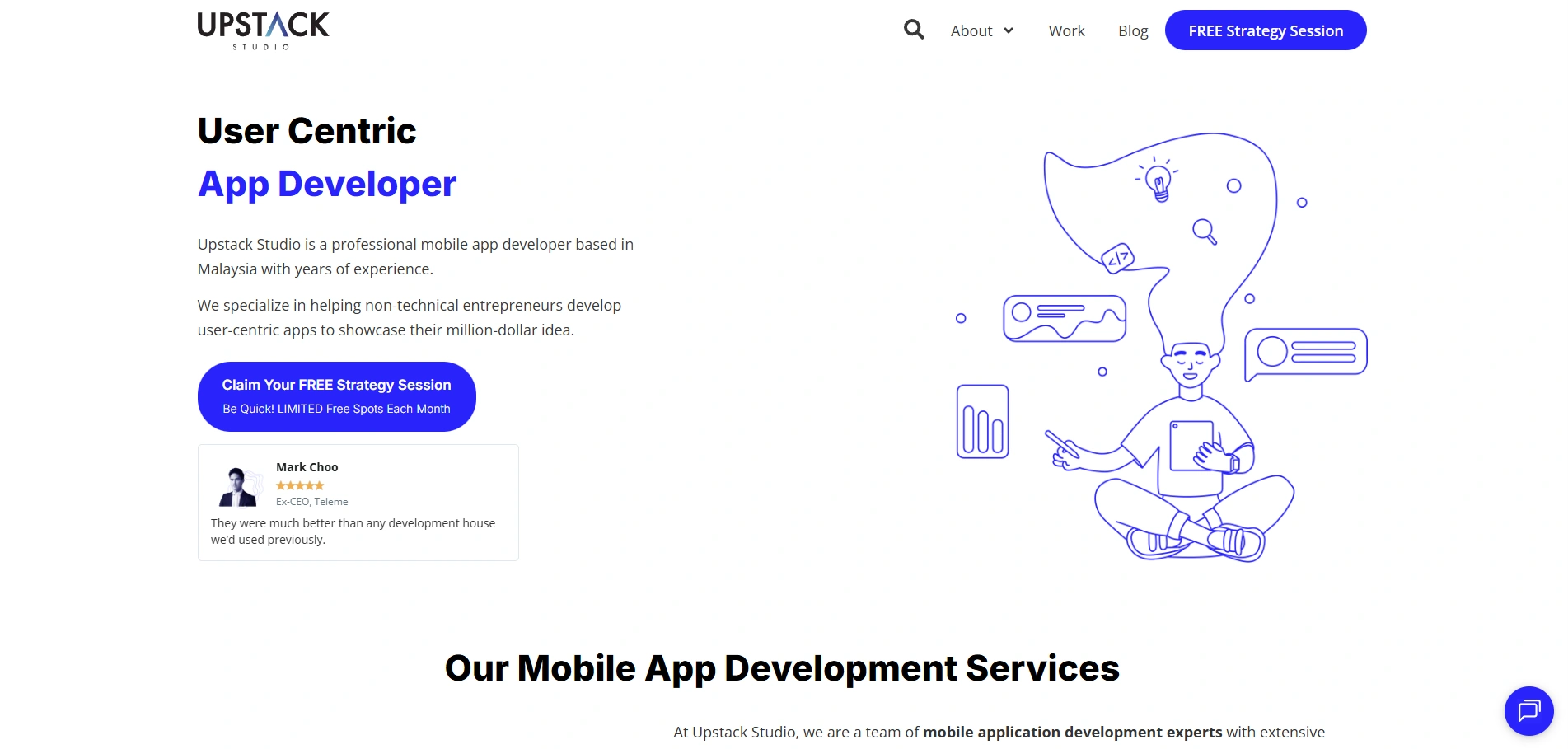 Upstack Studio - Mobile App Development Company in Kuala Lumpur Malaysia