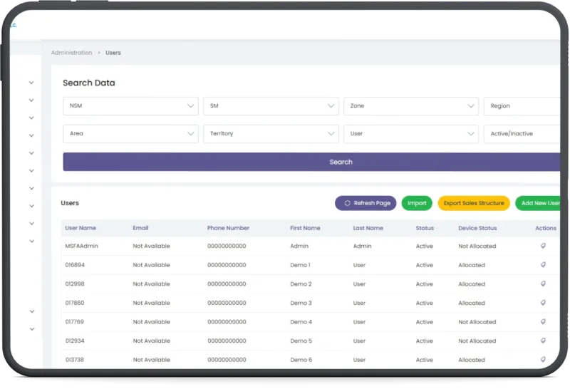 Field Force Automation