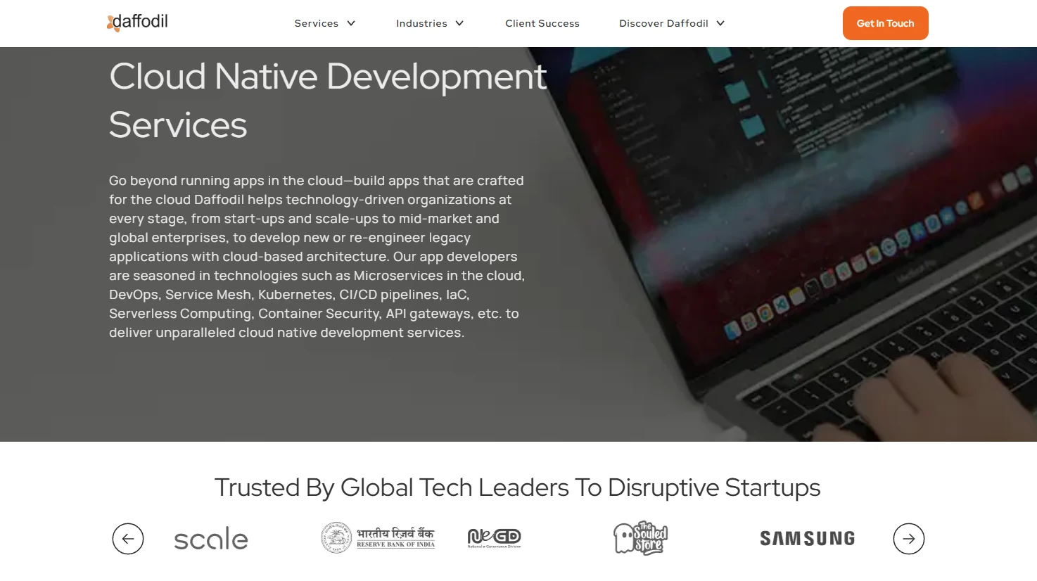 Daffodil Software cloud-native application development company
