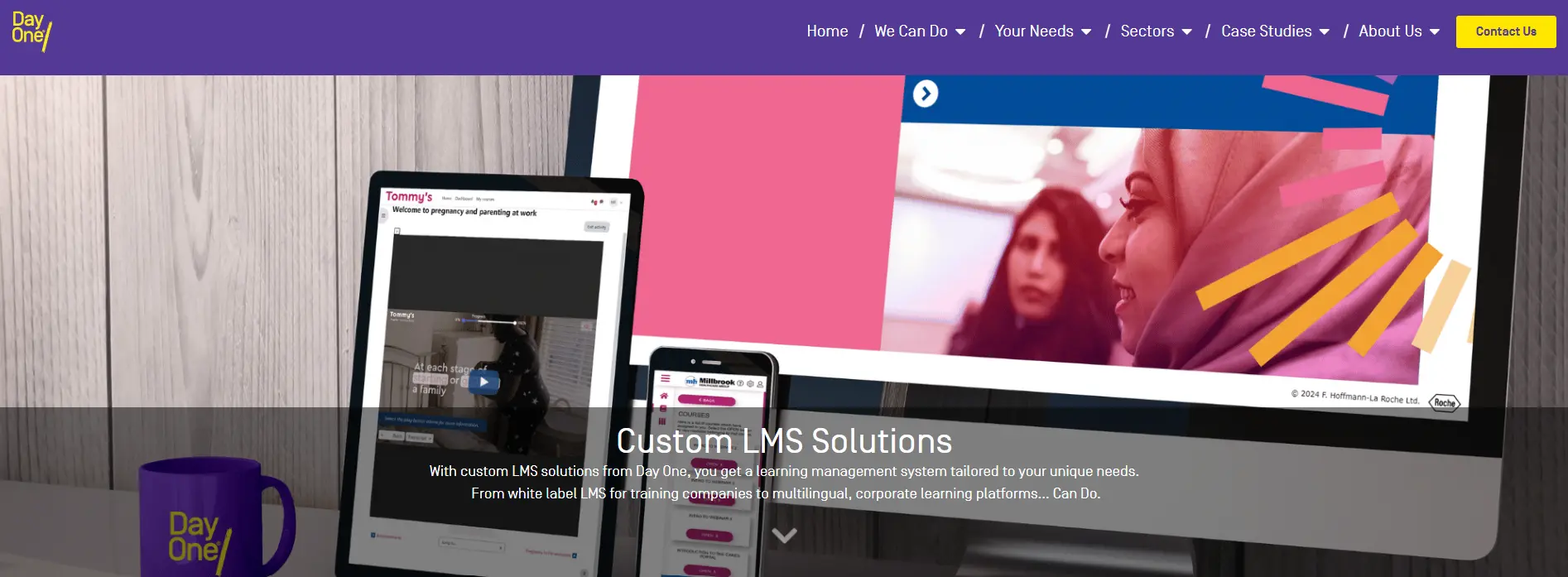 Day One Technologies LMS development company UK