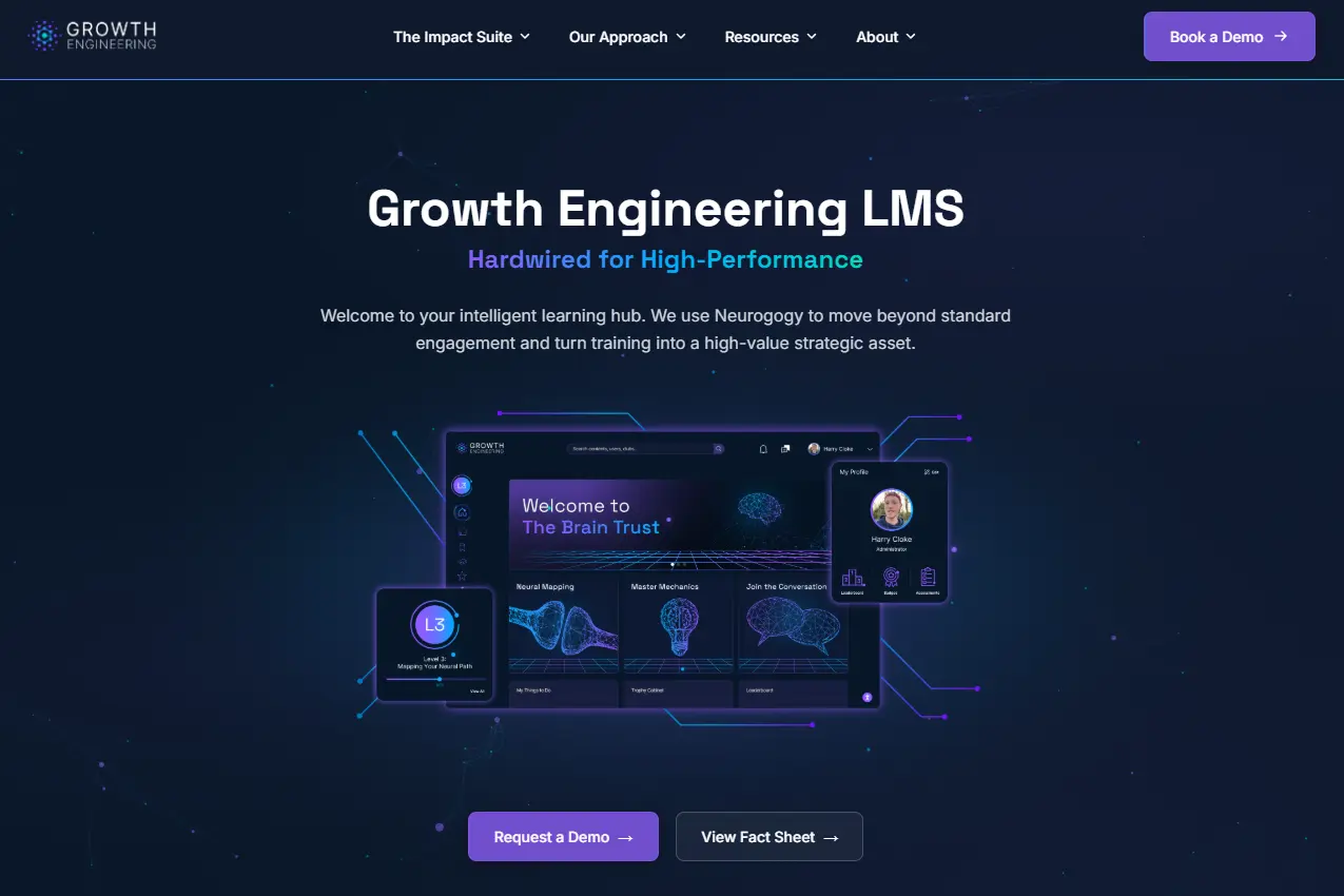 Growth Engineering LMS development company UK
