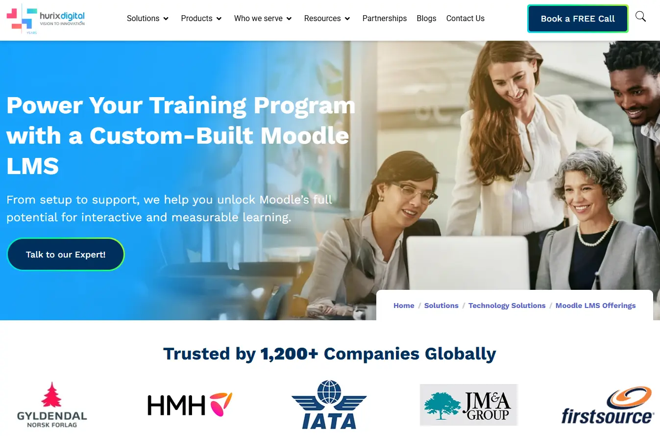 Hurix Digital LMS development company UK