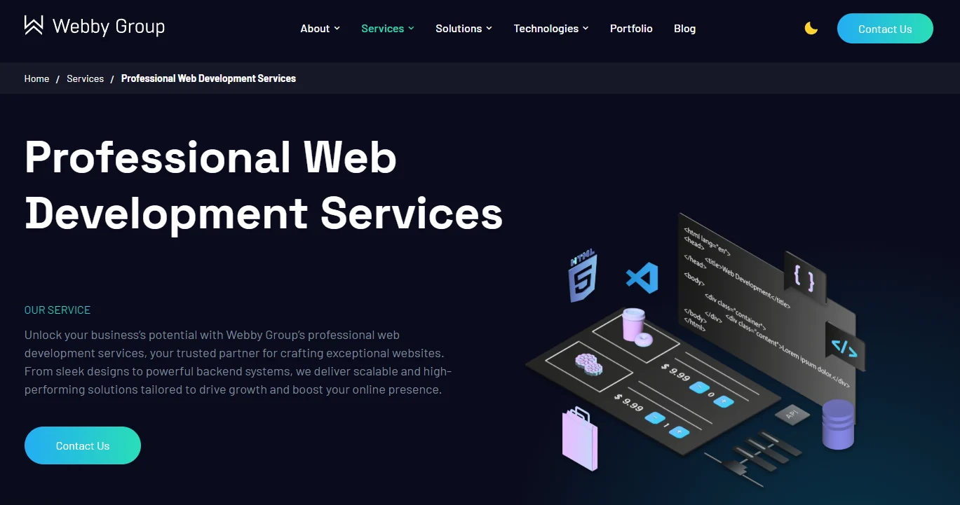 Webby Group - web development company in Malaysia