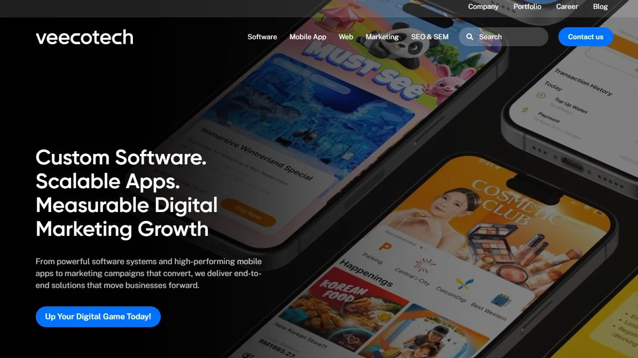 VeecoTech - web development company in Malaysia