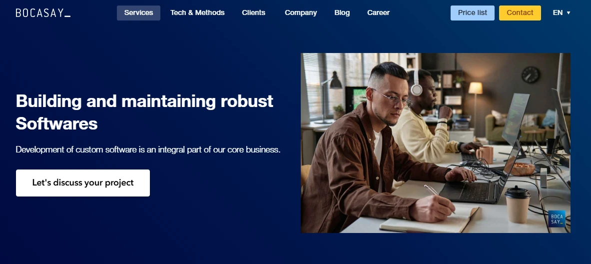 Bocasay software development company