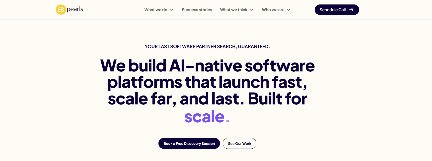EB Pearls - SaaS product development company in Australia