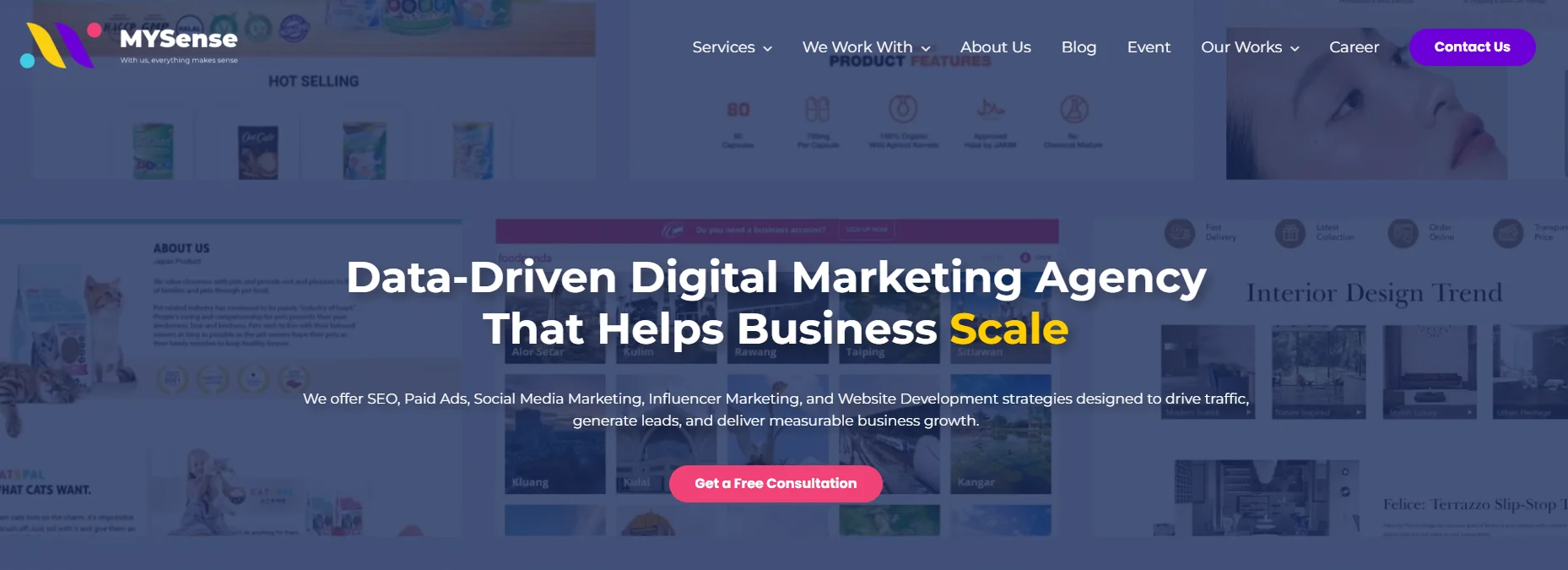 MYSense - web development company in Malaysia