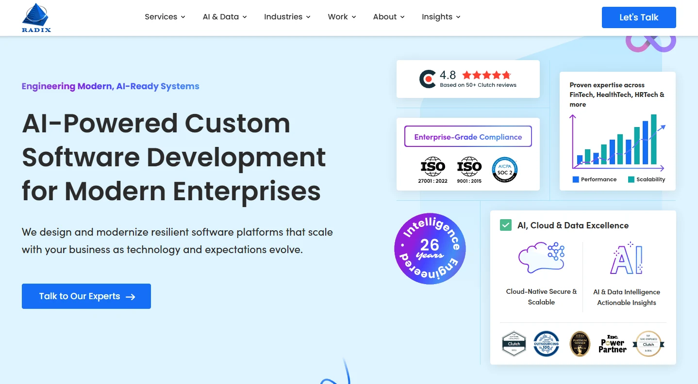 Top 20 Software Development Companies in the USA Radixweb software development company in United States