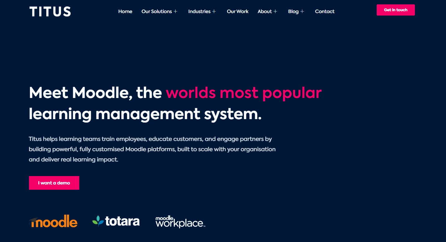 Titus Learning LMS development services