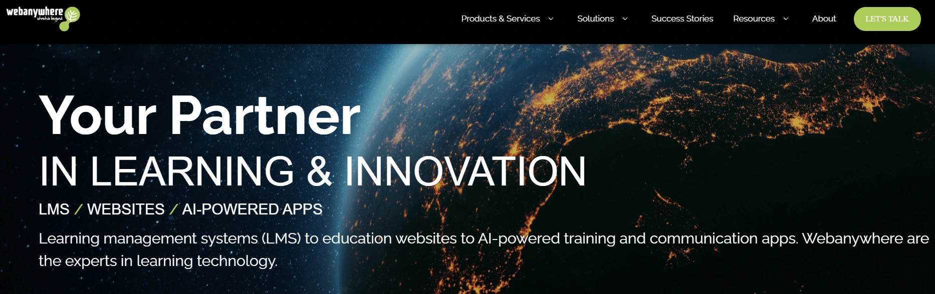 Webanywhere LMS development services
