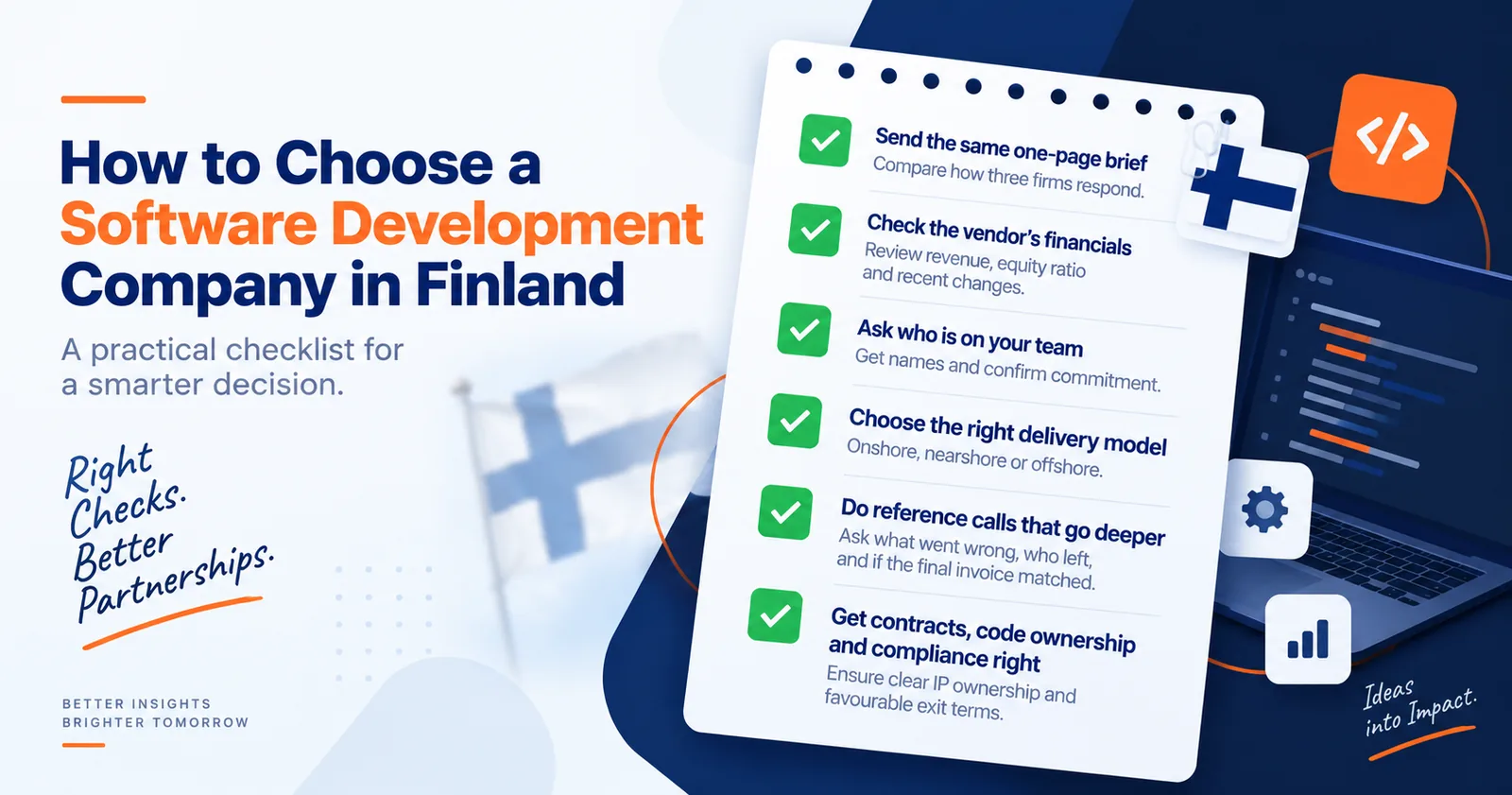 How to choose a software development company in Finland